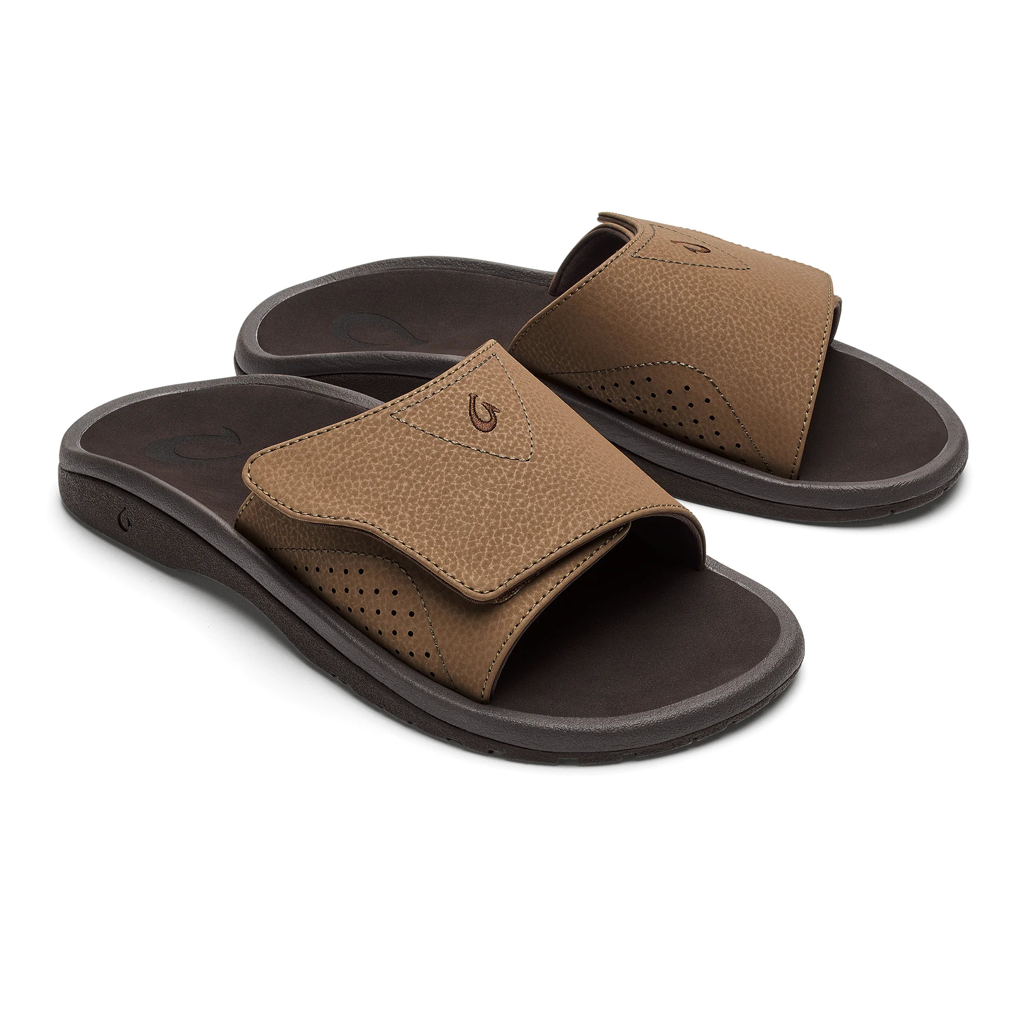 Nalu Slide  -  Tan / Dk Java - Image 5