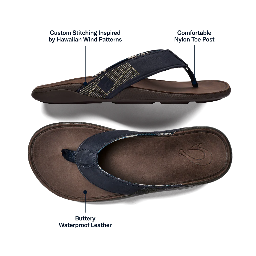 Tuahine - Trench Blue / Dark Wood - Image 3