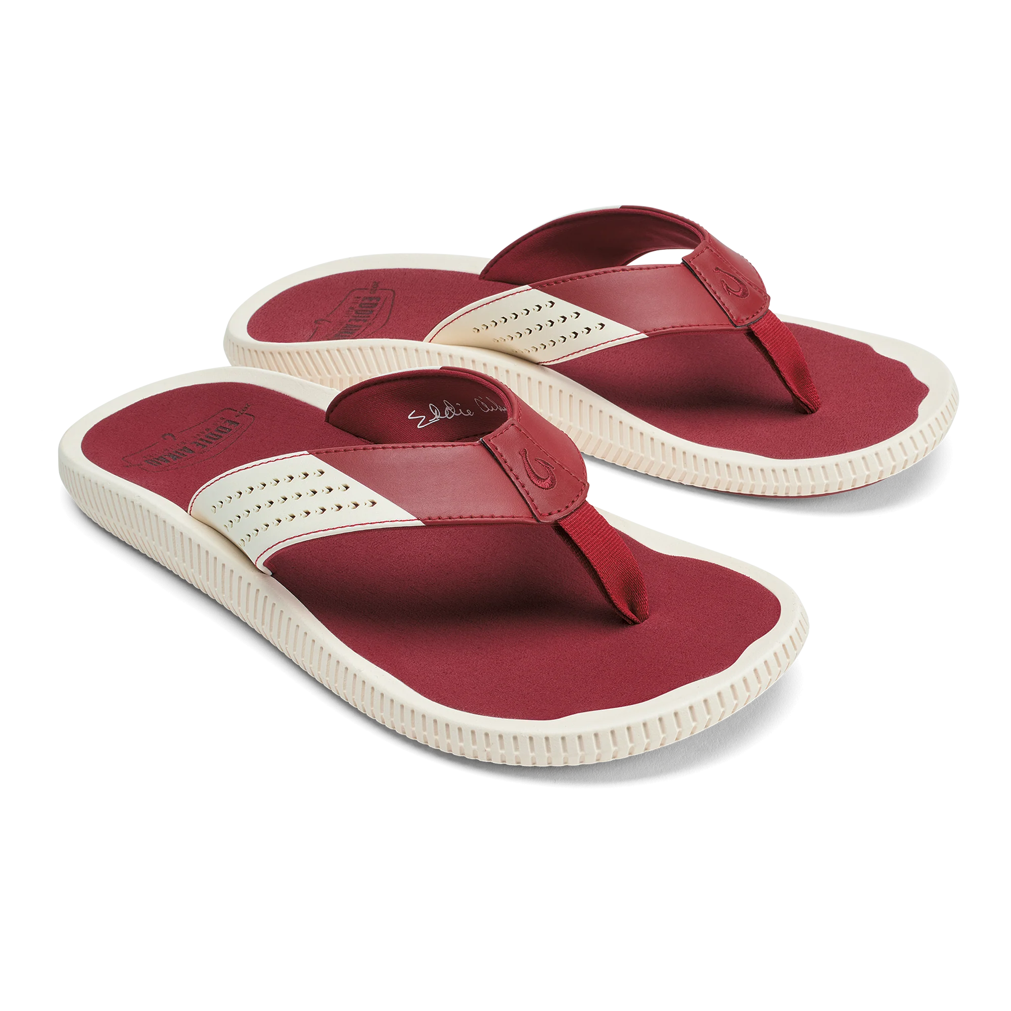 Ulele  -  Off White / Deep Red - Image 4