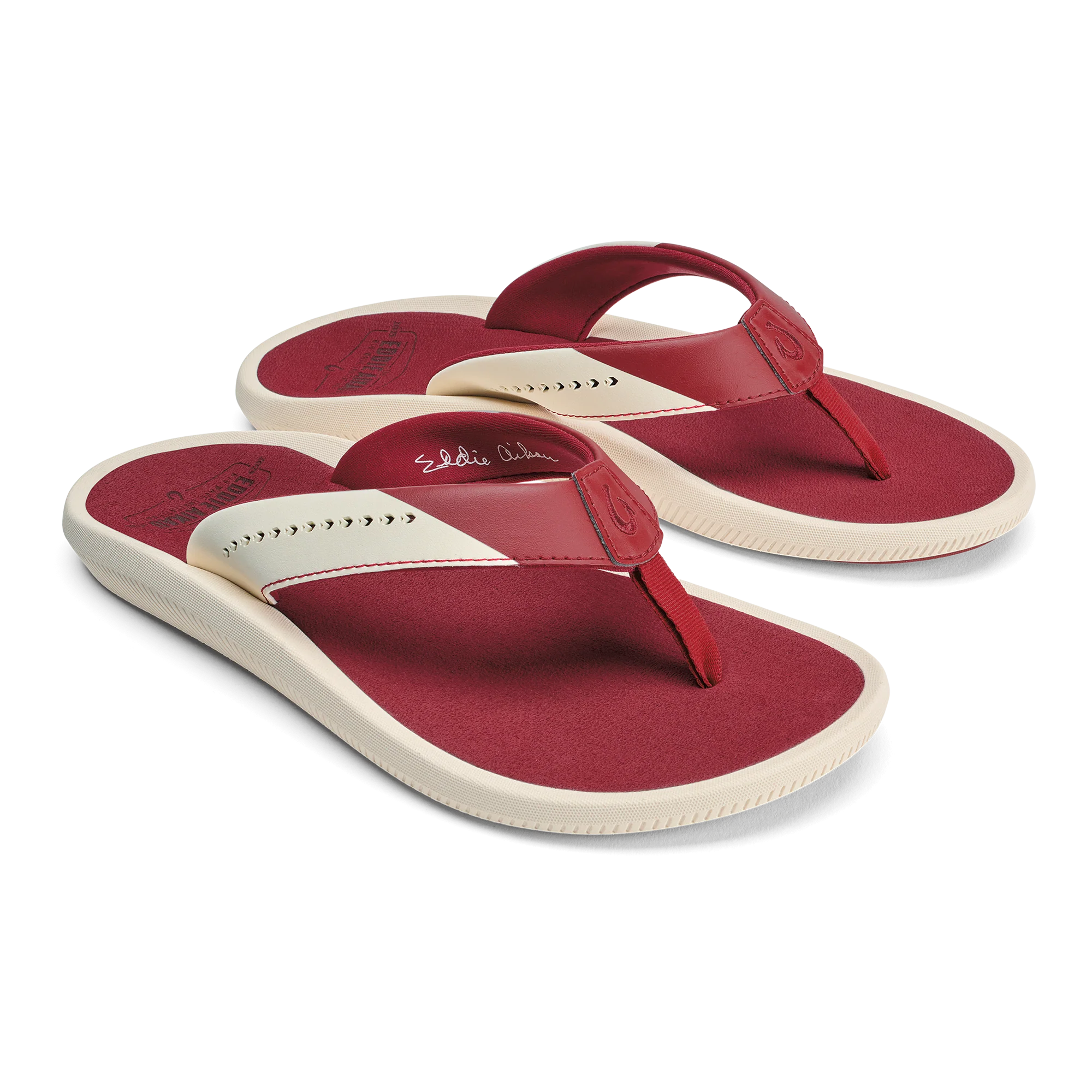 Ulele  -  Off White / Deep Red - Image 4